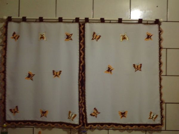 Cortina Borboletas