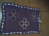 Tapete Roxo Bordado