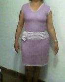 Vestido Adulto Lilás